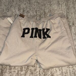 Pink Reversible Sherpa Jogger NWT